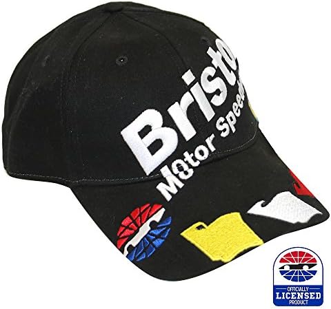 Bristol Motor Speedway Flag Hat Black