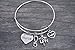 Infinity Collection LPN Gift- LPN Charm Bangle Bracelet- Licensed Nurse Practitioner Jewelry- Makes Perfect Nursing Appreciation Gift