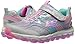 Skechers Kids Girls' Skech-Air Ultra-Glam IT up Sneaker,Silver/Multi, 2 M US Little Kid