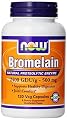 NOW Foods Bromelain 2400Gdu/500mg, 360 Vcaps Pack