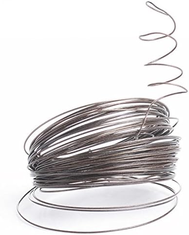 90 Feet of 22 Gauge Burnished Metal Wire for Floral Arranging, Crafting and Embellishing