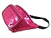 Fanny Pack, Shiny Color Design, Sparkle Pink Waist Bag, For Women Men Kids (Sparkle Pink)