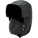 vamei Winterm/&uuml;tze Unisex Fiegerm/&uuml;tze Herren Trapperm/&uuml;tze Bomber Warm Herren Winterm/&uuml;tze Ski Fellm/&uuml;tze Kunstfell Outdoor f/&uuml;r Herren und Damen