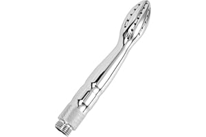 Cleaning Shower Head, Multi-Hole Water Flow, Unisex Shower Accessory (23ACA) (Silver)