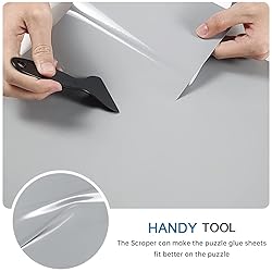 48 Puzzle Saver Sheets, Peel & Stick, Preserve 8 x