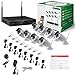 [Dream Liner] xmartO 8 Channel 960p HD Wireless security Camera System with 8x 960p HD 1.3Megapixel WiFi IP Cameras (Auto-Pair, NVR built-in Router, 80ft IR, No HDD)