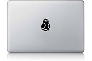 VOOL SW BB8 Robot Decal Vinyl Sticker Auto Car Truck Wall Laptop | Black | 2.5" x 4"