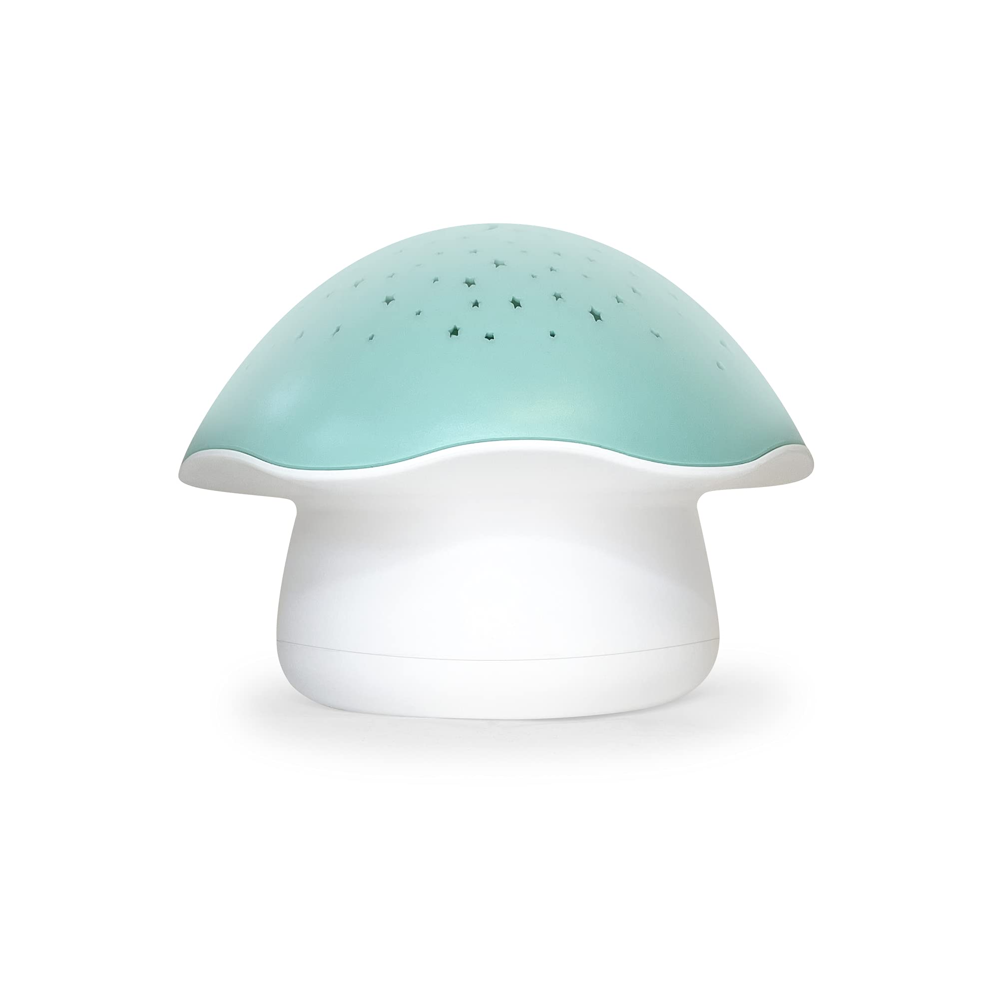 Pabobo by Angelcare - Night Projector - Musical Star - Mushroom - Nomadic Sleep - Night Light - Baby and Children - Lullaby or White Noise - Cry Sensor Optional - Timer - Blue