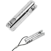 MINGMING.NING 1 Ton Cable Pulling Swivel, Anti-Twist Rotating Connector with Replaceable Breakaway Pin - Ideal for Electricity Construction Home
