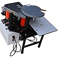 TAHALI Portable Edge Bander Woodworking Edge Banding Machine with Speed Control 6-8m/min Curve Straight Edge Bander Machine Double-Sided Gluing