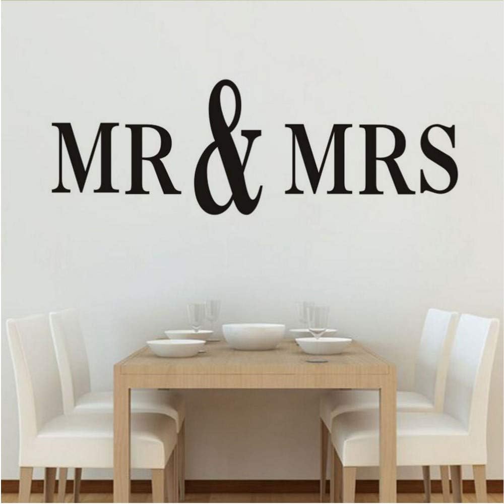 Cmhai Dormitorio De Los Niños Diy Etiqueta De La Pared Sr. Y Sra. Casa