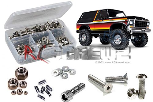 RC Screwz Traxxas TRX-4 Bronco Stainless Steel Screw Kit