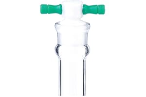 Kimax Borosilicate Glass Class A Heavy-Duty Wide Mouth Volumetric Flask with Color-Coded PTFE Stopper, ±0.10ml Tolerance, 100ml Capacity (Case of 6)