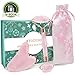 Rose Quartz Jade Roller and Gua Sha Set, 100% Real Jade Roller for Face Anti Aging Face Stone Massage Roller For Slimming & Firming, Rejuvenate Skin & Remove Wrinkles