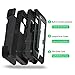 iPhone 5s Case iphone 5 case Heavy Duty Sport Rugged Drop Resistant Shockproof Dustproof Cover Armor Built-in Screen Protector with Kickstand for Apple iPhone 5/5s/SE case black