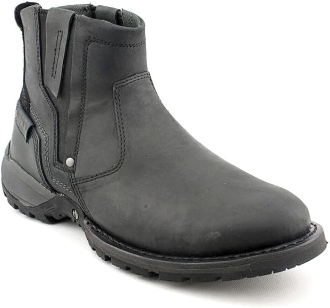 Caterpillar Evander 6" Pull On Men's Black Leather Boots