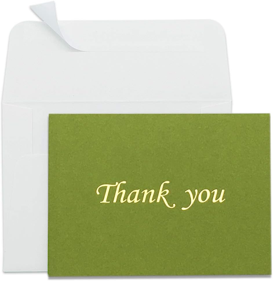 Thank You Cards 50 Pack Thank You Card Bulk, Blank Thank