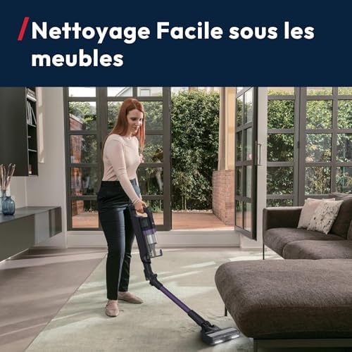 HF1 Core Flexi Aspirateur Balai sans Fil | 50 Min d'Autonomie