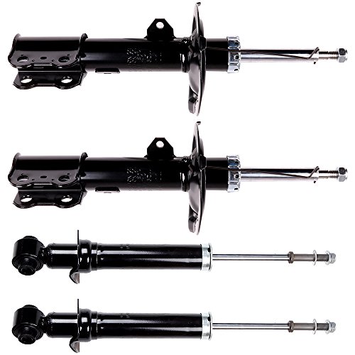 SCITOO Shocks, Front Rear Gas Struts Shock Absorbers Fit for 2000 2001 2002 2003 2004 2005 Toyota Celica 334277 72111 334278 72112 341277 71363 Set of 4
