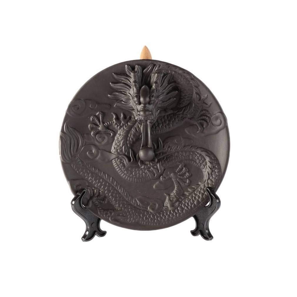 Lachineuse Chinese Dragon Incense Fountain
