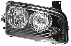 TRQ 2 Piece Headlight Assembly Set Driver