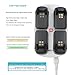 BonFook DJI Spark Charger Set, Intelligent Battery Charger Hub Portable Charger Port Plus Adapter& Data Line (Spark Multi Charger)