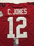 Autographed/Signed Cardale Jones Ohio State Buckeyes Football Jersey JSA COA