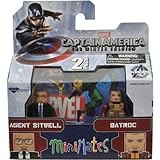 Minimates Marvel Series 55 Agent Sitwell vs. Batroc Mini Figures