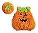 Mud Pie Baby Halloween Costume Unisex, Pumpkin, 0-18 MOS