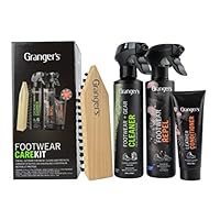 Grangers Footwear Care Kit / Complete Outdoor Footwear Care / Made in England