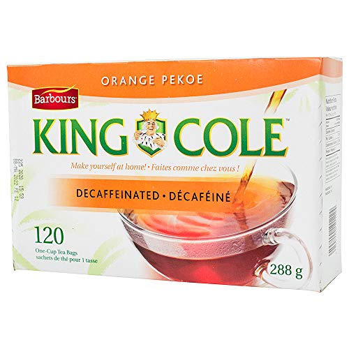 King Cole Orange Pekoe Tea Bags Decaffeinated (120 Count), Premium