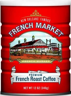 FRENCH MARKET FRENCH ROAST COFFEE, 12OZ