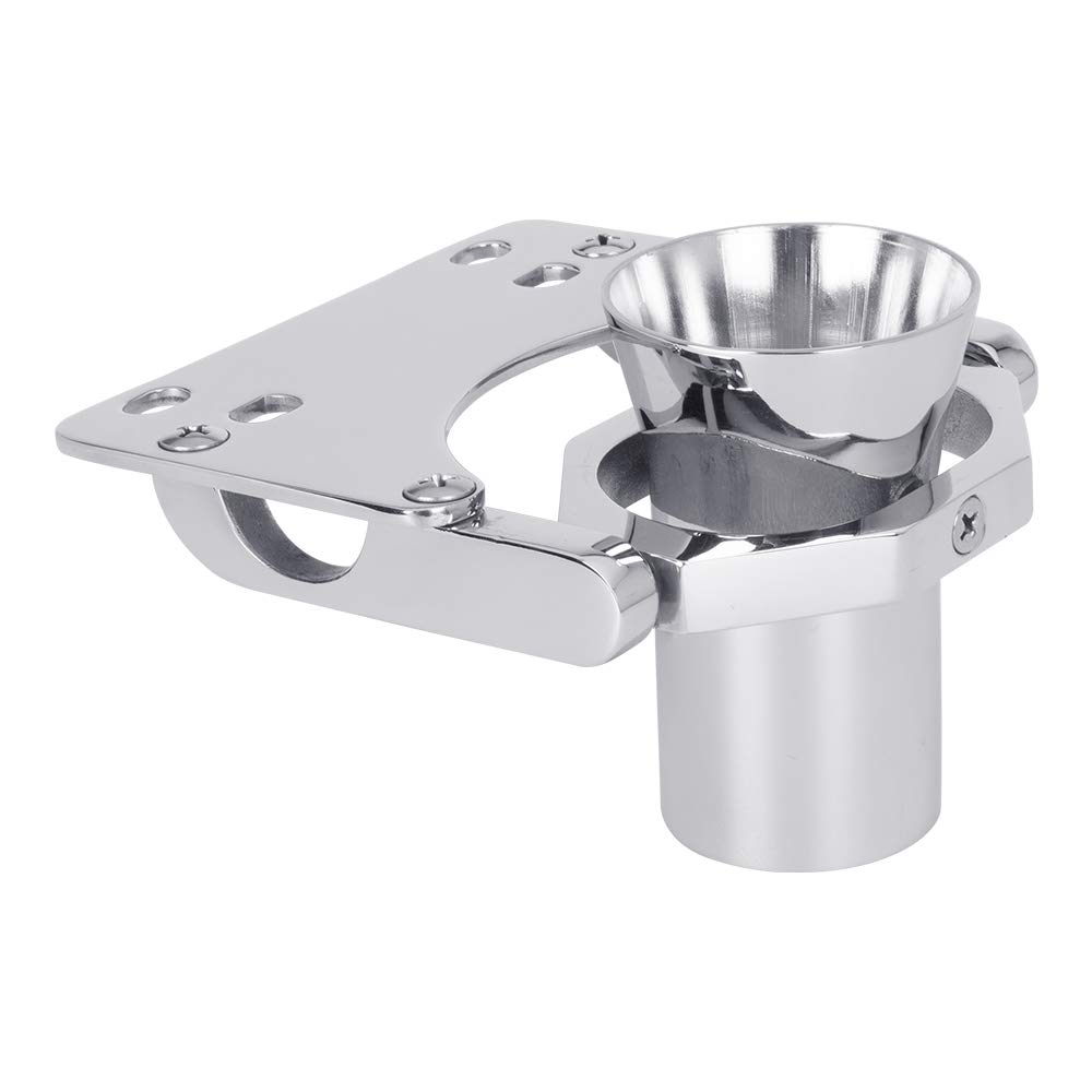 White Water Fishing Chair Rod Gimbal, Plate Mount (Stainless Steel)