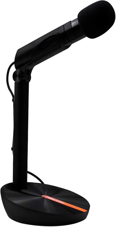 Microfone Rook, OEX, Microfones e Fones de Ouvido, Preto