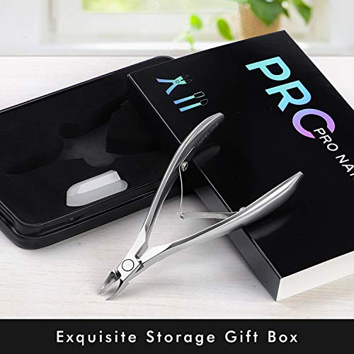 Cuticle Trimmer Cuticle Clippers - INFELING Cuticle Cutter Professional Stainless Steel Cuticle Remover Cuticle Nipper Scissor Super Sharp Pedicure Manicure Tools for Fingernails and Toenails - Thumbnail 6