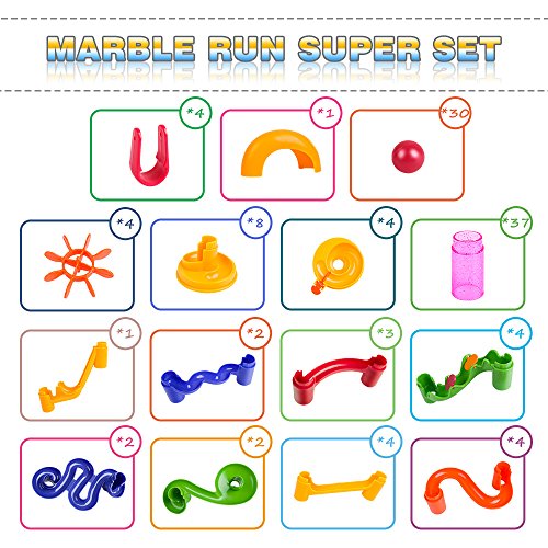 6 Marble+Run+Set+105+Pcs