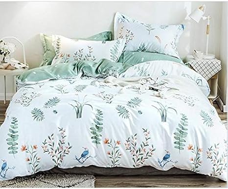 Amazon 掛け布団カバー 4点セット 北欧調柄 掛け布団カバー 布団カバー 1点 シーツ 1点 枕カバー 2点 R 寝具カバーセット オンライン通販