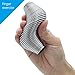 Kidac Hand Finger Exercise Ball Stress Ball Stainless Steel Physical Therapy Exerciser Gripper for Finger Palm Workout Training Rehabilitation