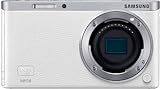 Samsung NX Mini 20.5MP CMOS Smart WiFi & NFC Compact Interchangeable Lens Digital Camera (White) Body Only
