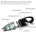 Cofuture Handheld Vacuum Cordless,Rechargeable Hand Vacuum Cordless with 2200mAh Lithium Battery,120W Powerful Handheld Vacuum Cleaner for Car,Home,Pet Hair and Dust,Black