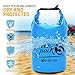 Waterproof Dry Bag - Free Waterproof Smart Phone Pouch Included. Roll Top Dry Sack Keeps Your Gear Dry when Boating, Scuba Diving, Hiking, Camping, Kayaking, at the Beach and other outdoor activities.