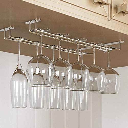 4 Stemware+Hanging+Cabinet+Stainless+Finish+Wine