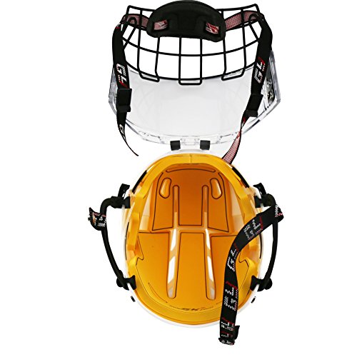 image for GY Propene Polymer Ice Hockey Helmets Full Mask Combos with Perfect Vi