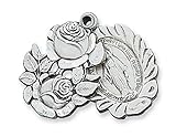Silver Sliding Rosebuds Miraculous