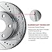 R1 Concepts Front Rear Brakes and Rotors Kit |Front Rear Brake Pads| Brake Rotors and Pads| Ceramic Brake Pads and Rotors |Hardware Kit|fits 2005-2020 Nissan Frontier, Xterra, Suzuki Equator