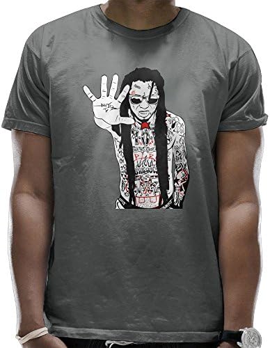 DJFZZZ Graphic Tees T-Shirt Novelty LIL Wayne For Men