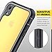 FITFORT iPhone XR Case Full Body Rugged Case with Built-in Touch Sensitive Anti-Scratch Screen Protector, Ultra Thin Clear Shock Drop Proof Impact Resist Extreme Durable Protective Cover