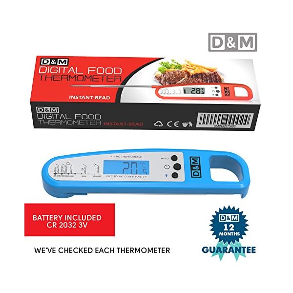 DM-Digital-Meat-Thermometer–Instant-Read-Foldable-Ideal-as-Internal-Meat-Thermometer-Grill-Thermometer-Cooking-or-Kitchen-Thermometer–Food-safe-Sturdy-Steel-Meat-Thermometer-Probe