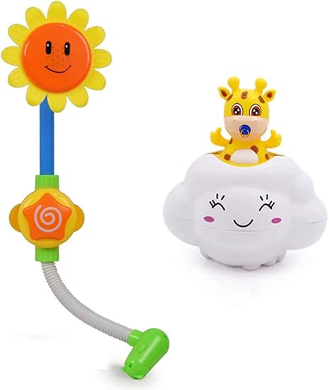 sunflower bath toy