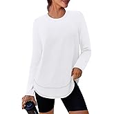 XIEERDUO Women's Workout Tops Long Sleeve Quick Dry UPF 50+ Sun Protection Shirts for Hiking Running S-3XL